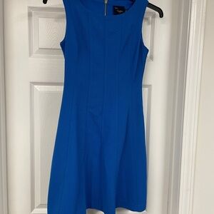 Elegant Blue Women's Dress